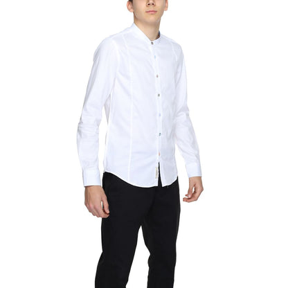 Chemise en coton blanc de Gianni Lupo