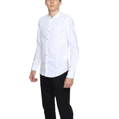 Chemise en coton blanc de Gianni Lupo