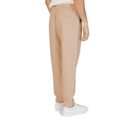 Pantalon en polyester beige de Gianni Lupo