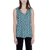 Street One Green Viscose Tank Top - Model 344682