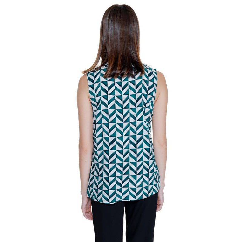 Street One Green Viscose Tank Top - Modèle 344682