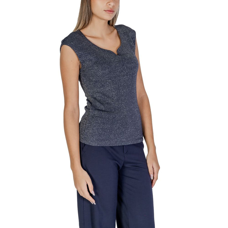 Street One Blue Viscose Tank Top - Élégance et Confort