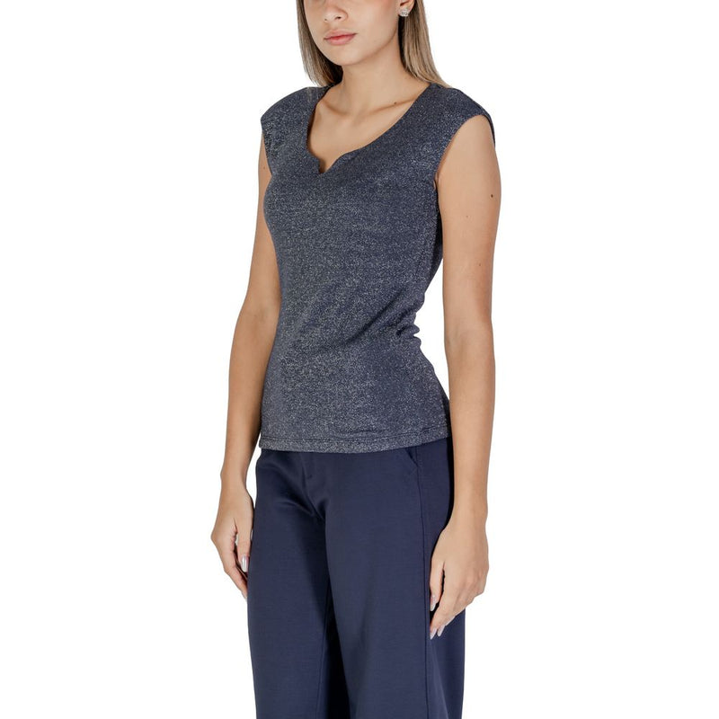 Street One Blue Viscose Tank Top - Élégance et Confort