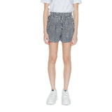 Only Onlnova Life Vis Aop 15222183 - Short Viscose Noir