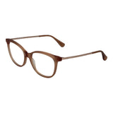 Max Mara Brown Women Glasses Frame - Elegant Butterfly Design