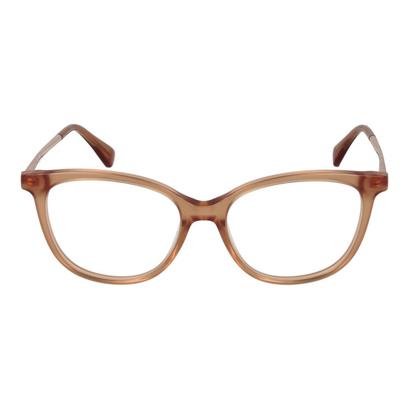Max Mara Brown Women Glasses Frame - Elegant Butterfly Design