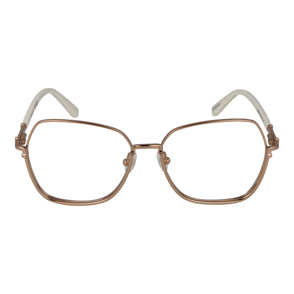 Monture de lunettes pour femme Marciano by Guess, or rose.