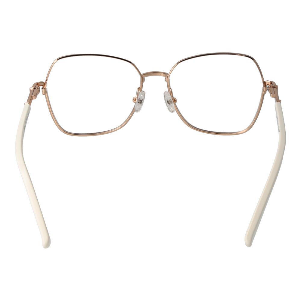 Monture de lunettes pour femme Marciano by Guess, or rose.