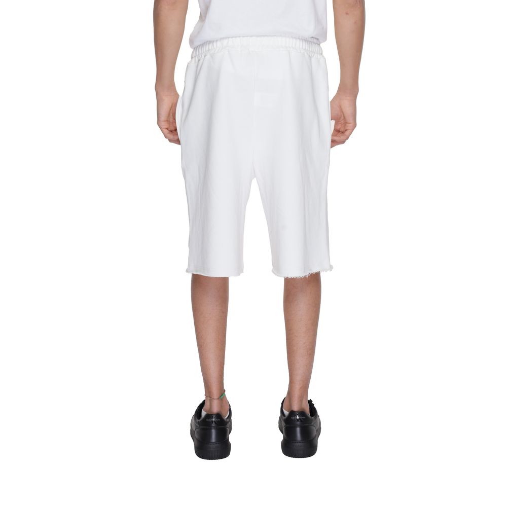 Short Bermuda en coton blanc Underclub