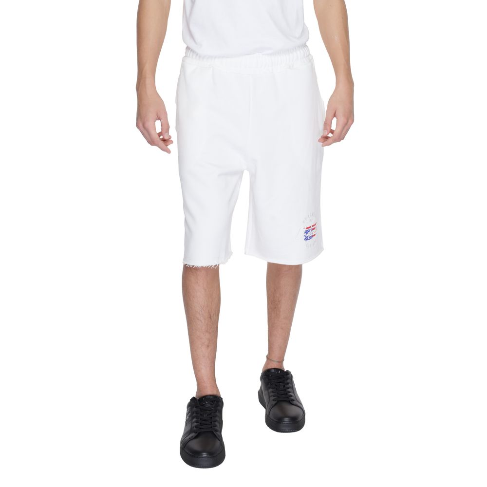 Short Bermuda en coton blanc Underclub