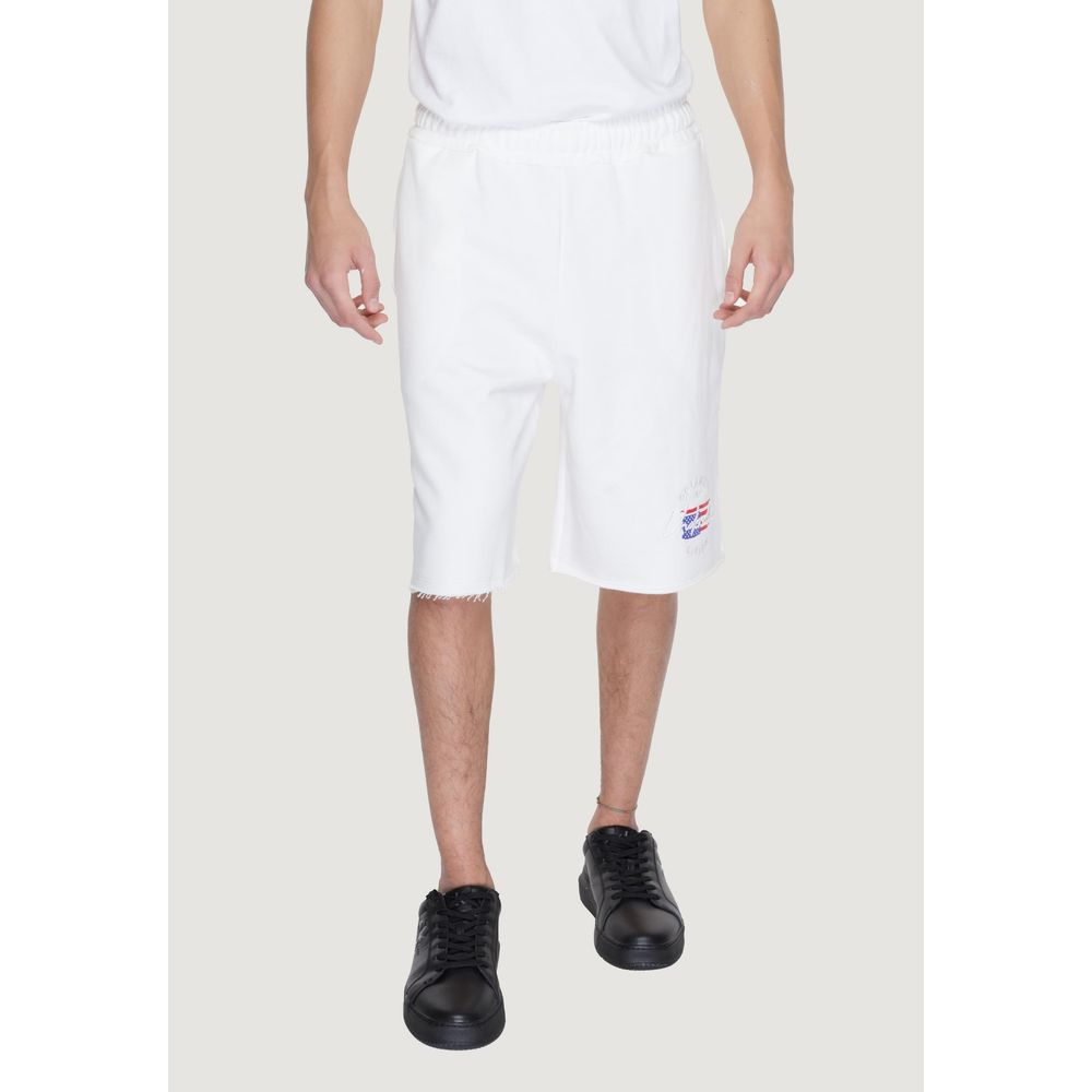 Short Bermuda en coton blanc Underclub