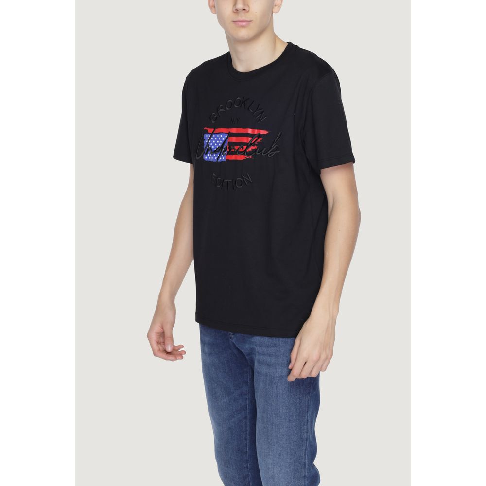 T-shirt en coton noir Underclub