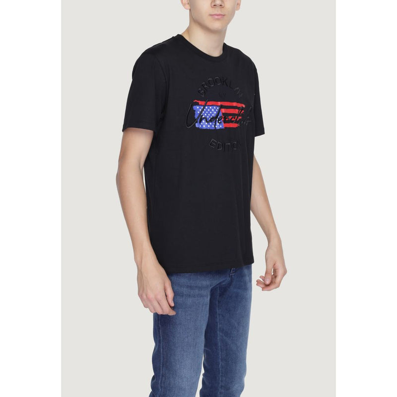 Underclub Zwart Katoenen T-shirt