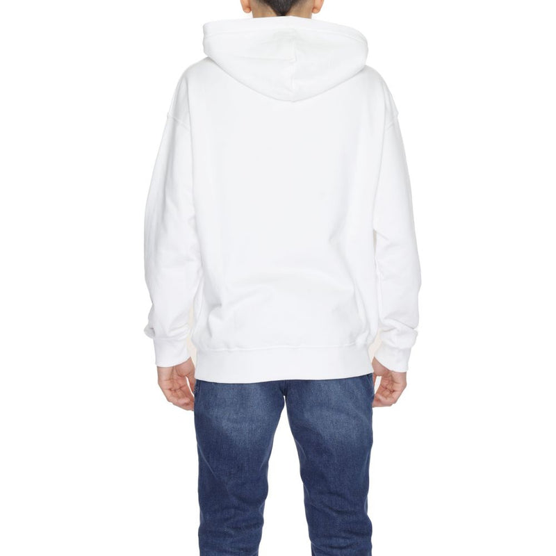 Underclub witte katoenen hoodie
