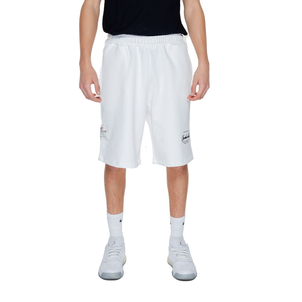 Short Bermuda en coton blanc Underclub