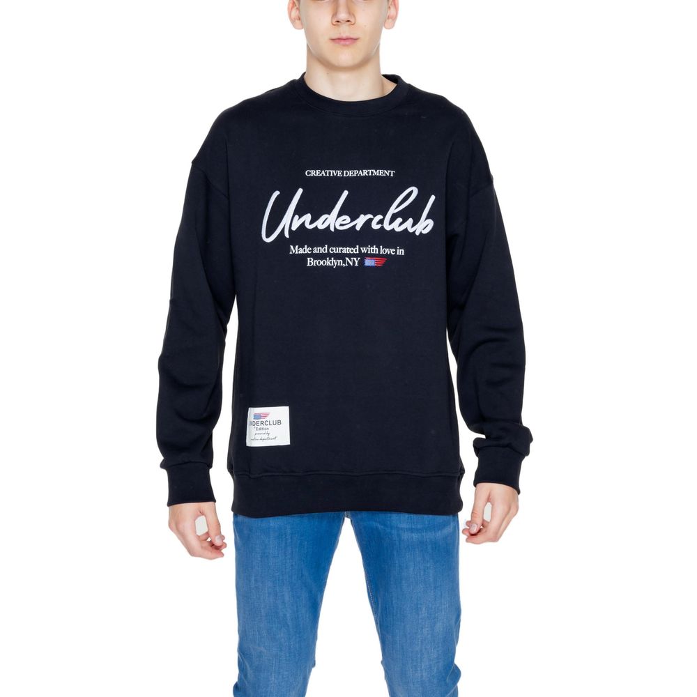 Sweat-shirt en coton noir Underclub