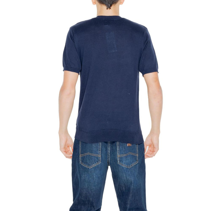 Hamaki-Ho Blue Cotton Sweater