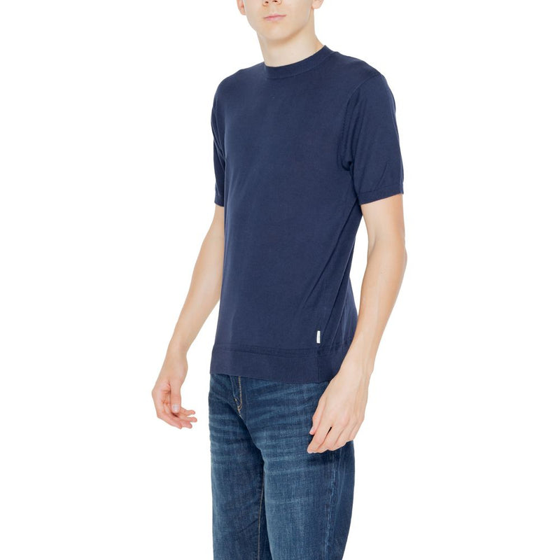 Hamaki-Ho Blue Cotton Sweater