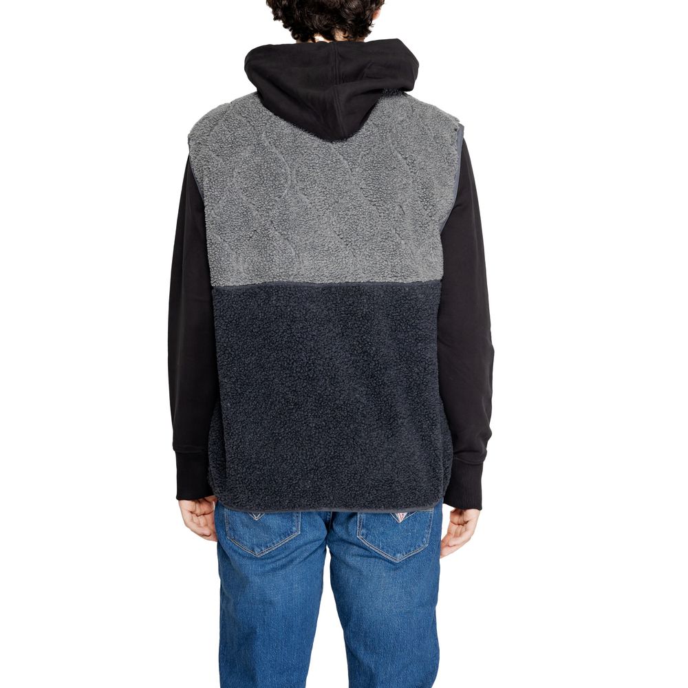 Veste sans manches Tommy Hilfiger en jean noir en polyester recyclé