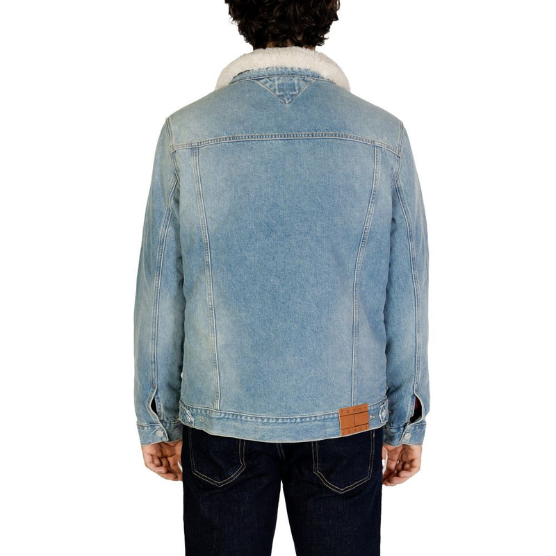 Tommy Hilfiger Vestes et manteaux en coton bleu clair, style jean
