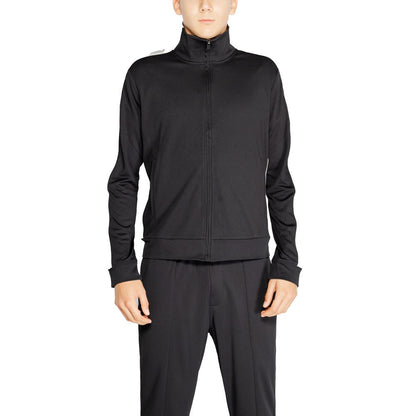 Sweat-shirt en polyester recyclé noir Calvin Klein Sport
