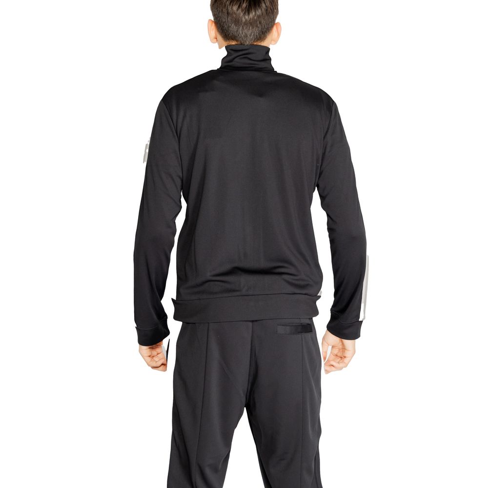 Sweat-shirt en polyester recyclé noir Calvin Klein Sport