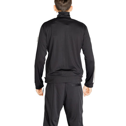 Sweat-shirt en polyester recyclé noir Calvin Klein Sport