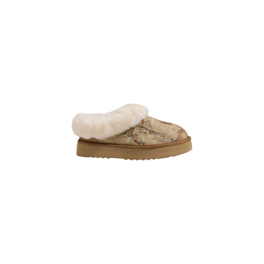 Alviero Martini Prima Classe Chaussures en tissu beige, taille cheville