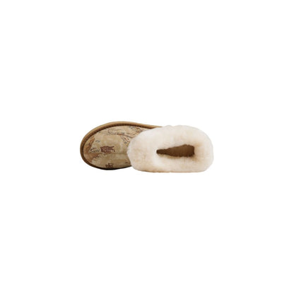 Alviero Martini Prima Classe Chaussures en tissu beige, taille cheville