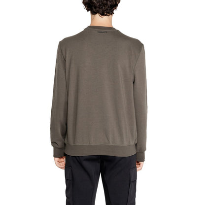 Sweat-shirt en coton vert Antony Morato