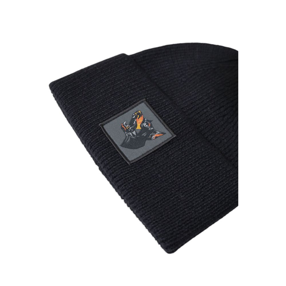 Casquette de baseball en laine noire Antony Morato