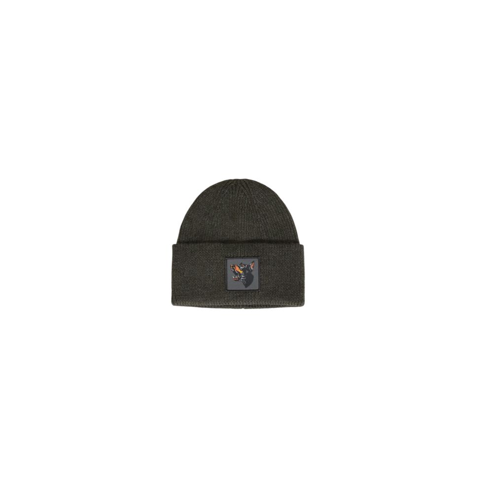 Casquette de baseball en laine verte Antony Morato