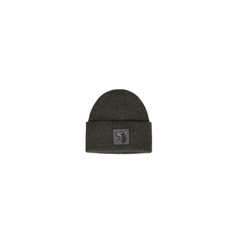 Casquette de baseball en laine verte Antony Morato