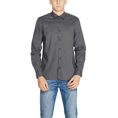 Chemise en coton grise d'Antony Morato