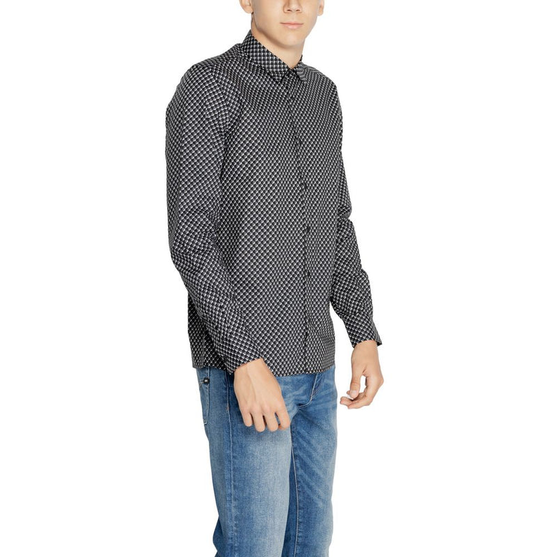 Chemise en coton grise d'Antony Morato