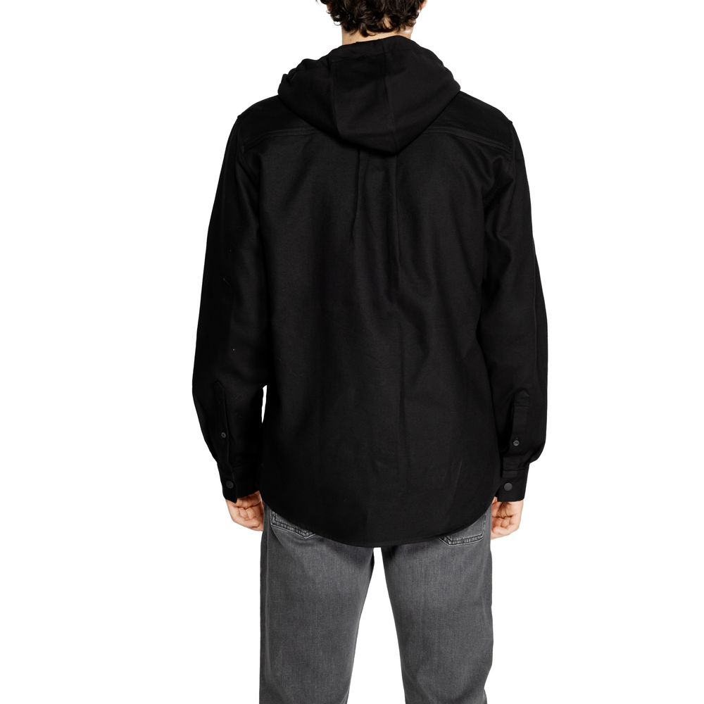 Chemise en coton noir Antony Morato