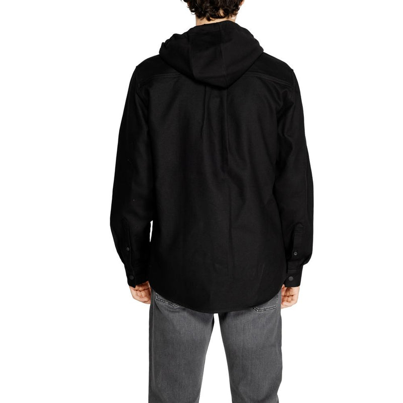 Chemise en coton noir Antony Morato