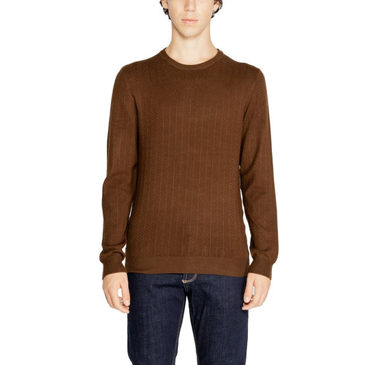 Antony Morato bruine viscose trui