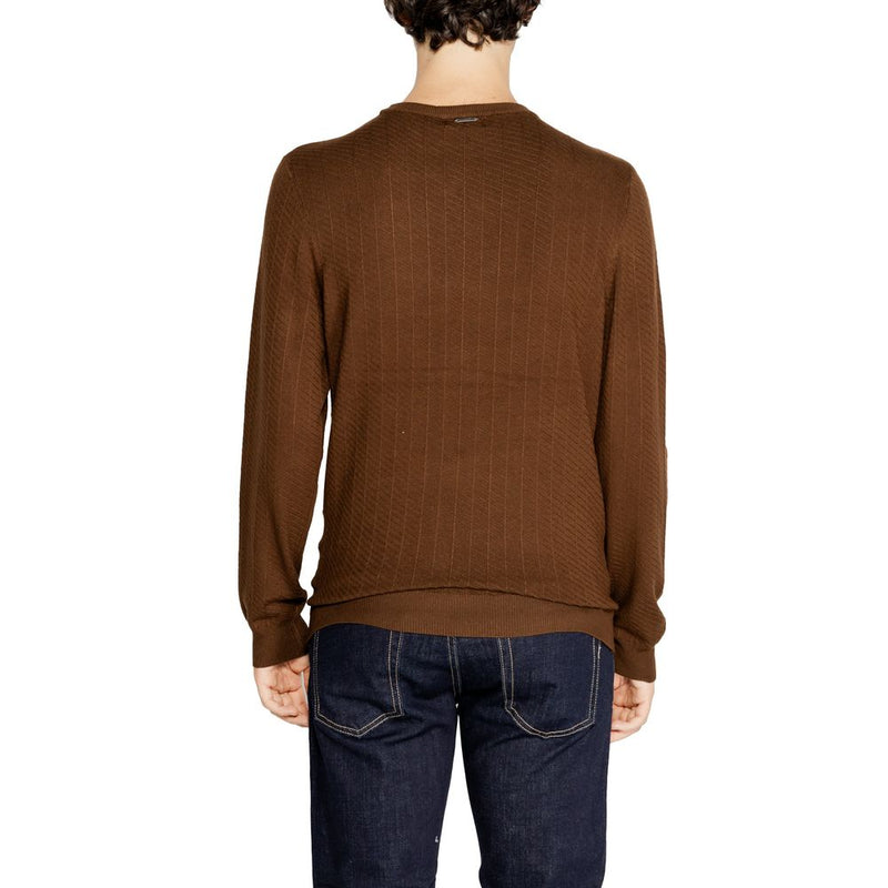 Pull en viscose marron Antony Morato
