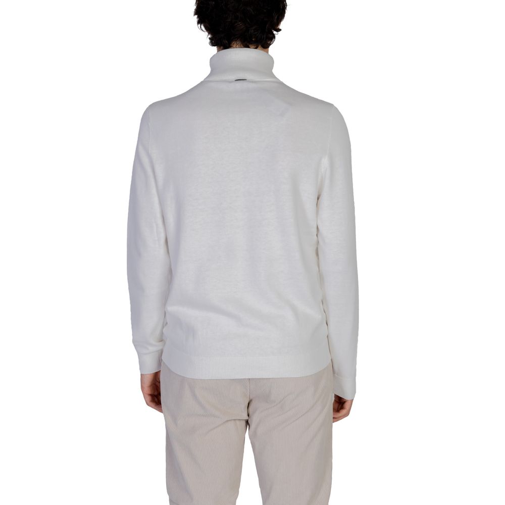 Col roulé en coton blanc d'Antony Morato