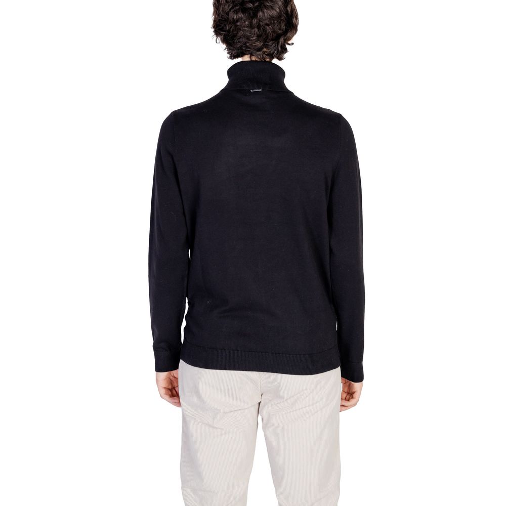 Antony Morato zwarte wollen coltruien