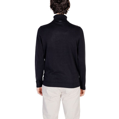 Antony Morato zwarte wollen coltruien