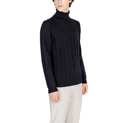 Antony Morato zwarte wollen coltruien