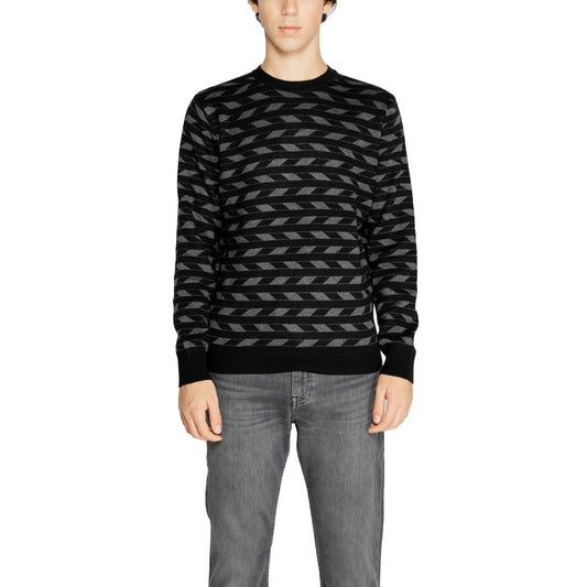 Antony Morato Zwarte Marabou Trui
