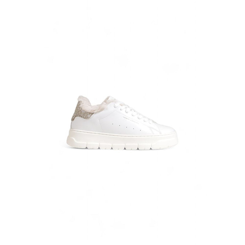 Crime London STORM White Leather Sneakers - Élégance et Confort