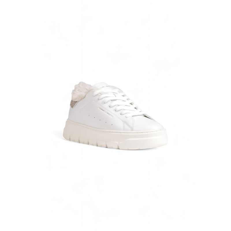 Crime London STORM White Leather Sneakers - Élégance et Confort