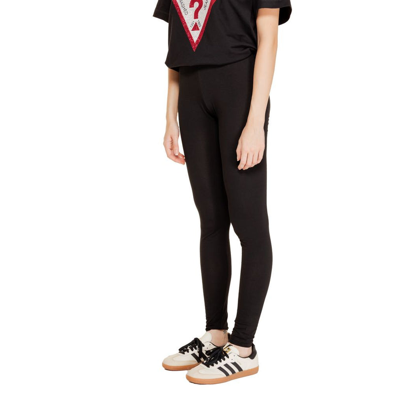 Jacqueline De Yong JDYAVA Leggings Noires en Coton pour Femmes