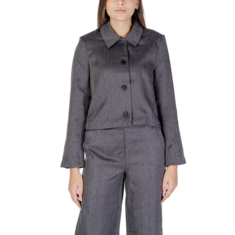 Jacqueline De Yong Jdynoah Blazer Gris en Polyester pour Femme