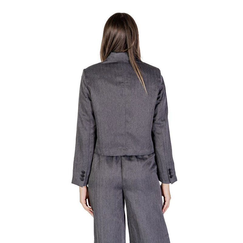 Jacqueline De Yong Jdynoah Blazer Gris en Polyester pour Femme