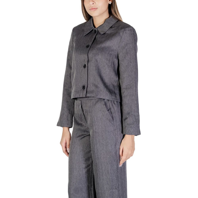 Jacqueline De Yong Jdynoah Blazer Gris en Polyester pour Femme